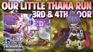 OUR LITTLE RUN ON THANATOS TOWER 3RD & 4TH FLOOR - RAGNAROK MOBILE ETERNAL LOVE