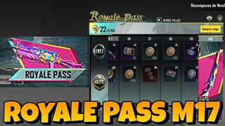 Primeras FILTRACIONES del NUEVO PASE DE BATALLA M17 de PUBG MOBILE | ROYALE PASS M17 PUBG MOBILE