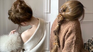 Tutorial gaya rambut putri dari keluarga kaya berbagi!