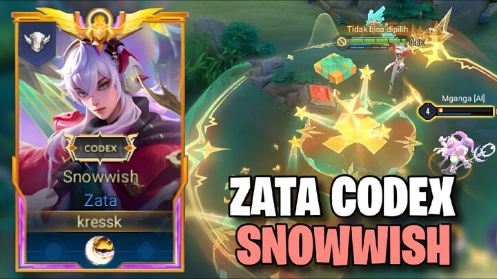 REVIEW ZATA SKIN CODEX "SNOWWISH" (vs ai)