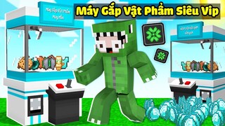 Minecraft Bedwars Sở Hữu Máy Gắp Vật Phẩm Siêu Vip * KHANGG Troll Noob Team Búa Vô Cực Siêu Mạnh ??