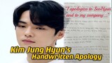 Kim Jung Hyun released handwritten apology||| HelloNica! #KimJungHyun #SeoHyun #Time