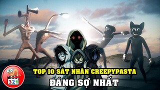 Top 10 Nhân Vật Creepypasta Đáng Sợ Nhất | Sát Thủ Đô Thị