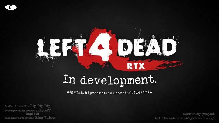 "Left 4 Dead RTX" is coming to Steam
