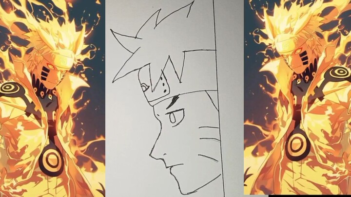 Drawing naruto uzumaki
