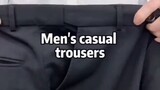 Korean Style Ankle Cut Pants, Slim fit Pant for men. Trendy Trousers for Men