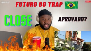 CALVIN | Reação 🇧🇷 PTK - Close | O FUTURO DO TRAP BRASILEIRO 🔥🔥| GRINGO REAGINDO