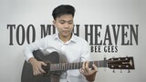 "Too Much Heaven" by  Bee Gees Fingerstyle Cover by Mark Sagum | Free Tabs