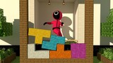 [Trò chơi con mực] Phiên bản Minecraft trên phần mềm Tetris