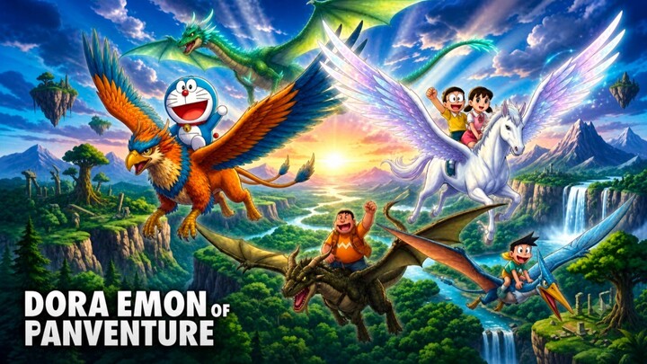 Doremon New Movie .. DORAEMON OF PANVENTURE in Hindi