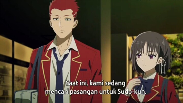 YOUKOSO JITSURYOKU SHIJOU SHUGI NO KYOUSHITSU E EPISODE 02 SUB INDO S4