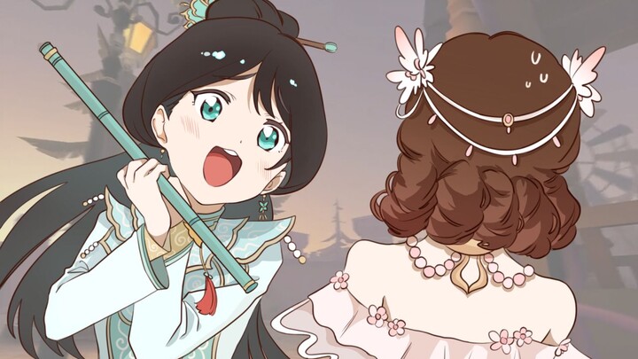 Antique Dealer: How’s it going? Sweating like crazy, huh, sis?