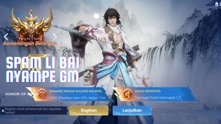 Lagi Suka Make Li Bai❤️‍🔥 - Honor Of Kings Global Highlight