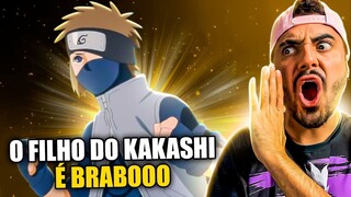 O FILHO DO KAKASHI É BRABO! - Boruto 223 - Fred | Anime Whatever