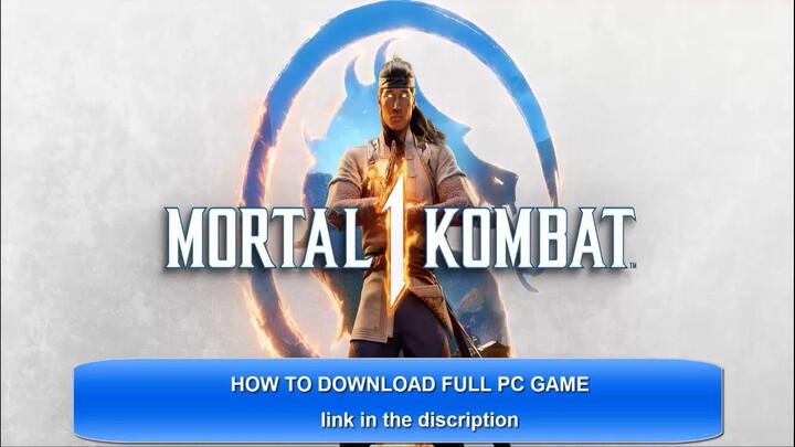 HOW TO FREE DOWNLOAD AND INSTALLING  Mortal Kombat 1 PC