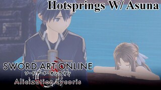 Hotspring Cutscene W/ Asuna | Sword Art Online: Alicization: Lycoris