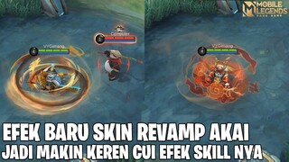 SKIN BARU AKAI REVAMP - EFEK SKILL NYA JADI MAKIN HD DAN KEREN! MOBILE LEGENDS