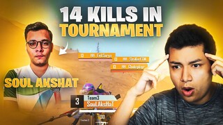 ROLEX REACTS to SOUL AKSHAT 14 KILLS IN TOURNAMENT