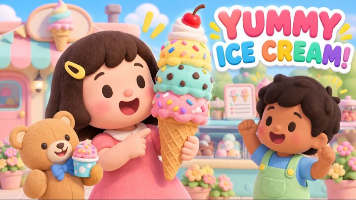 Lulu’s Ice Cream Shop 🍦 | Yummy Ice Cream Nursery Rhyme