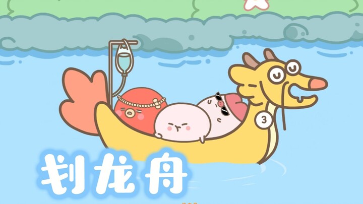 谁教你这样划龙舟的？