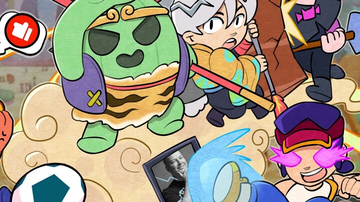 Setelah pertarungan yang sulit, saatnya makan [Momen Bahagia Brawl Stars 100]