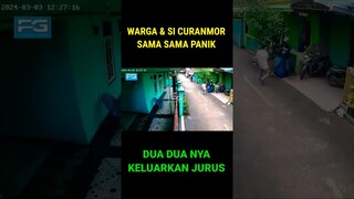 AKSI WARGA MENGGAGALKAN MALING MOTOR DENGAN JURUS