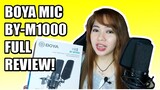 Boya BY-M1000 Large Diaphragm Condenser Microphone Full Review (After 5 Months of Usage)