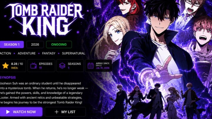 Tomb Raider King | episode 06 | Tamil Dubbed | 720p Tamil Anime