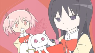 [Magic Madoka] Hadiah Tahun Baru Madoka ternyata adalah Kyubey! ?