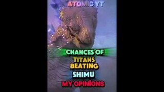 Chances of kaijus beating shimo! | #edit #godzilla #shorts #monsterverse