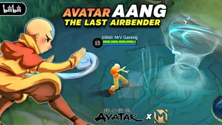 AANG in Mobile Legends 😲 MLBB x AVATAR: The Last Airbender