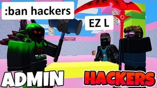 แอดมิน ปะทะ 2 แฮ็กเกอร์ ใน Roblox BedWars