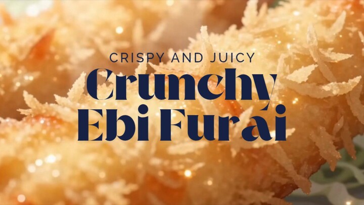 Crunchy Ebi Furai 🍤 | Resep Udang Goreng Renyah ala Jepang | Cozy AI Cooking Animation