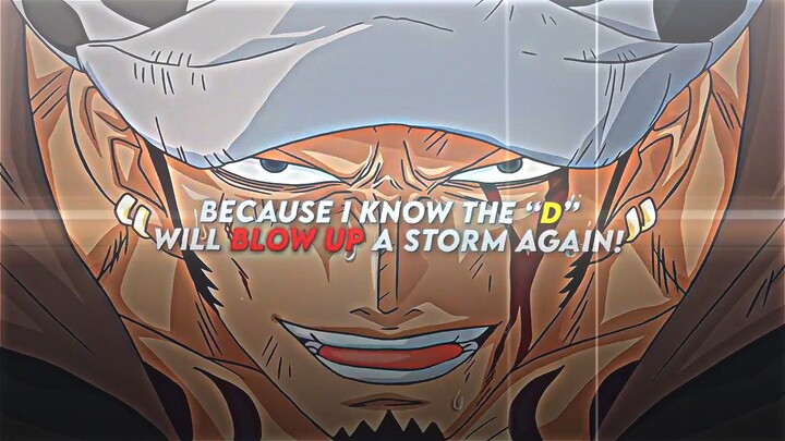 marga D tidak akan pernah hilang 😎 | Beggin' One Piece