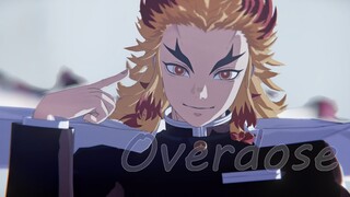 【鬼滅のMMD】Overdose(★Twi＆YTリンク限定1440p)