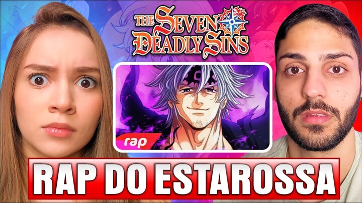 Profª de Geografia Reage｜Rap do Estarossa (Nanatsu no Taizai)－O MANDAMENTO DO AMOR｜NERD HITS｜REACT