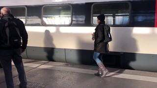 Trains at Zurich HB