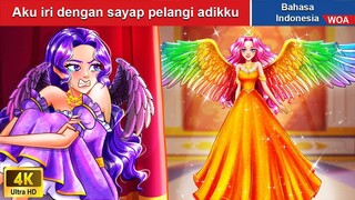 Aku iri dengan sayap pelangi adikku ‍🌈 Dongeng Bahasa Indonesia ✨ WOA Indonesian Fairy Tales