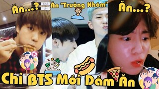 Những Món Ăn Chỉ Có BTS Mới Dám Ăn =)))