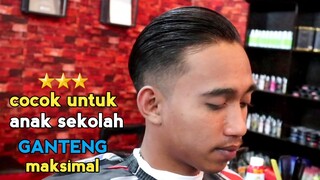 gaya rambut pria sesuai bentuk wajah, cocok untuk anak sekolah