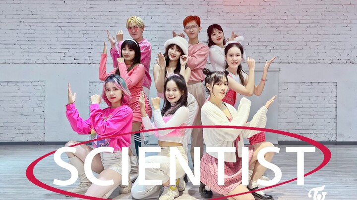 【เต้นคัฟเวอร์ทั้งเพลง 9 คน】ห้องซ้อมเวอร์ชันใหม่ของ Twice? ชมรมแดนซ์ถนนมหาวิทยาลัยครูปักกิ่งฝึกจบในคื