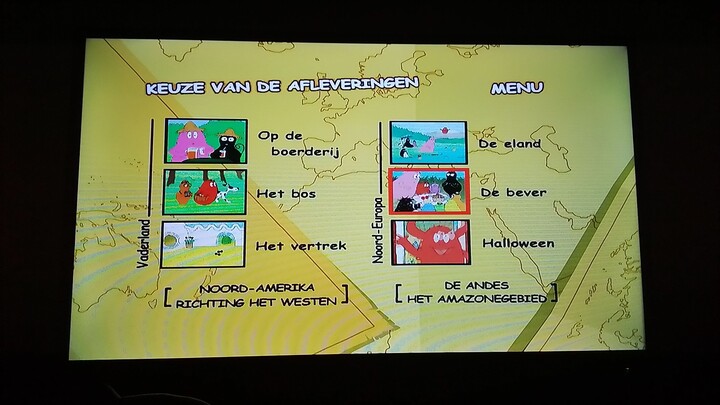 Barbapapa deel 7 de wereld rond De bever