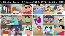 Shinchan Season 15 Episodes 732 To 757 in Hindi [Part 1/2 - 26 Episodes Compilation]