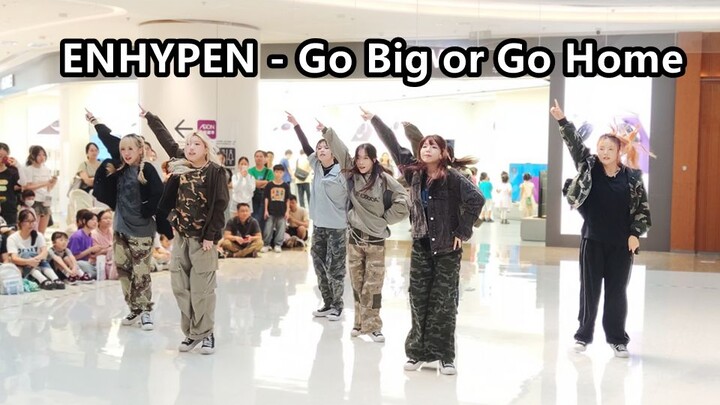 ENHYPEN-Go Big or Go Home โชว์เต้นคัฟเวอร์สด 25.05.2567 ร้องเพลงและเต้นรำที่กวางโจวโรดโชว์