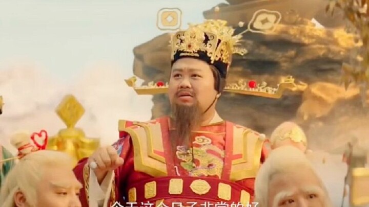 Dewa Rezeki yang tiba-tiba muncul di layar benar-benar sangat lucu! Bukan main, menurut saya, penamp