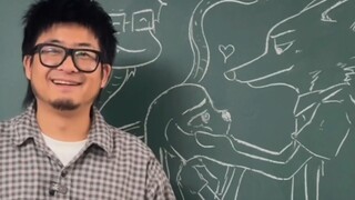 Dipukau oleh gambar Nick yang dibuat oleh guru bahasa, sampai-sampai pusing di kelas✨