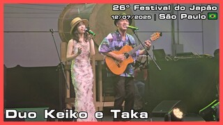 Duo Keiko e Taka - 26º Festival do Japão - 12/07/2025