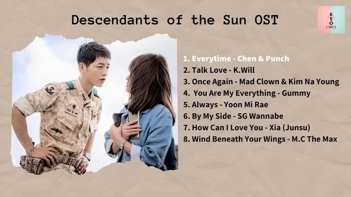 Descendants Of The Sun OST Full Album HD