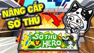 SIRO NÂNG CẤP LẠI CHUỒNG CHO SỞ THÚ HERO CỦA LÀNG HERO TEAM TRONG MINI WORLD