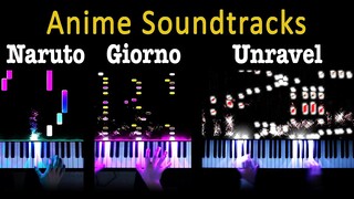 5 Levels of Anime: Giorno to Unravel (Piano)